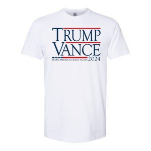 Trump Vance Make America Great Again 2024 Election Softstyle CVC T-Shirt