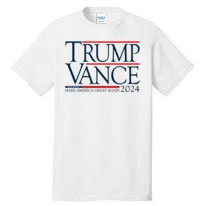 Trump Vance Make America Great Again 2024 Election Tall T-Shirt