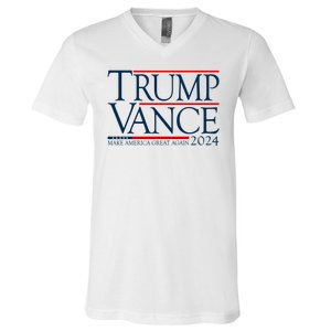 Trump Vance Make America Great Again 2024 Election V-Neck T-Shirt