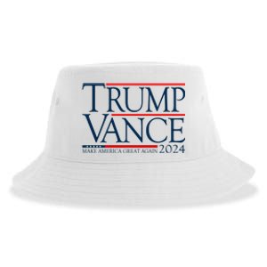 Trump Vance Make America Great Again 2024 Election Sustainable Bucket Hat