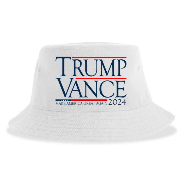 Trump Vance Make America Great Again 2024 Election Sustainable Bucket Hat