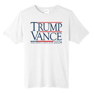 Trump Vance Make America Great Again 2024 Election Tall Fusion ChromaSoft Performance T-Shirt