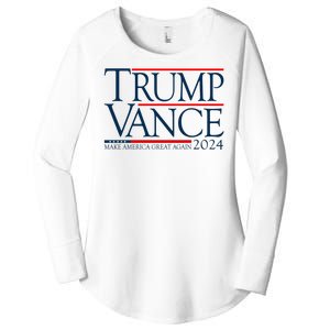 Trump Vance Make America Great Again 2024 Election Women's Perfect Tri Tunic Long Sleeve Shirt