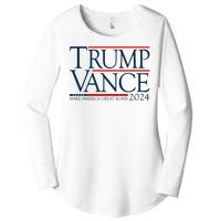 Trump Vance Make America Great Again 2024 Election Women's Perfect Tri Tunic Long Sleeve Shirt