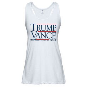 Trump Vance Make America Great Again 2024 Election Ladies Essential Flowy Tank