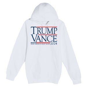 Trump Vance Make America Great Again 2024 Election Premium Pullover Hoodie