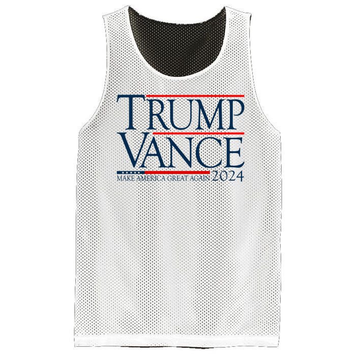 Trump Vance Make America Great Again 2024 Election Mesh Reversible Basketball Jersey Tank