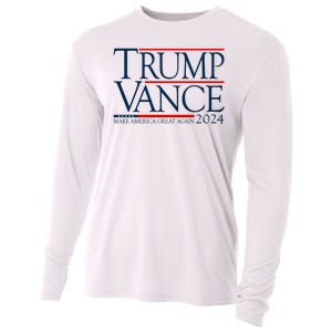 Trump Vance Make America Great Again 2024 Election Cooling Performance Long Sleeve Crew