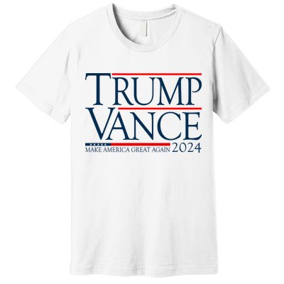 Trump Vance Make America Great Again 2024 Election Premium T-Shirt