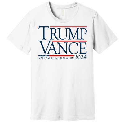 Trump Vance Make America Great Again 2024 Election Premium T-Shirt