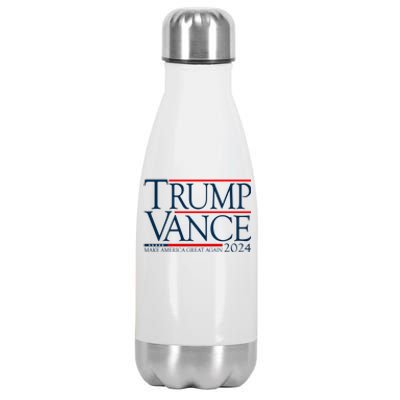 Trump Vance Make America Great Again 2024 Election Stainless Steel Insulated Water Bottle