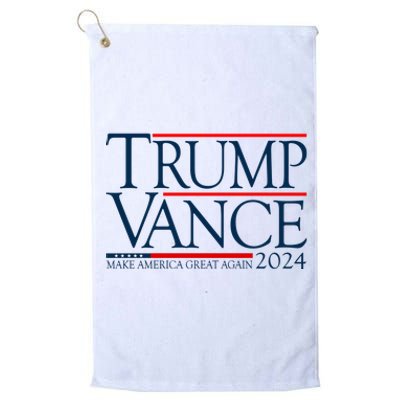 Trump Vance Make America Great Again 2024 Election Platinum Collection Golf Towel