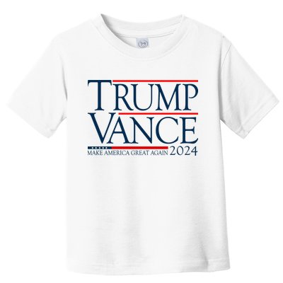 Trump Vance Make America Great Again 2024 Election Toddler T-Shirt