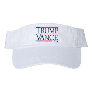 Trump Vance Make America Great Again 2024 Election Valucap Bio-Washed Visor