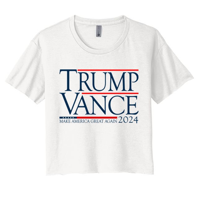Trump Vance Make America Great Again 2024 Election Crop Top