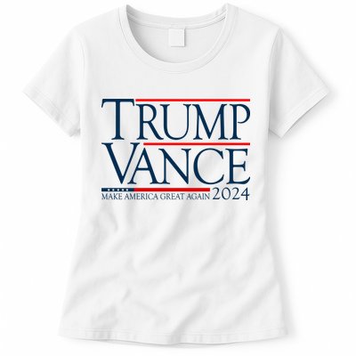 Trump Vance Make America Great Again 2024 Election Womens T-Shirt