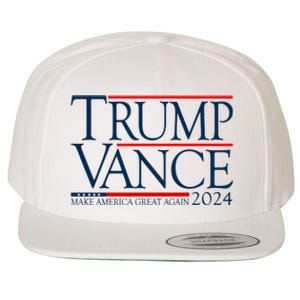 Trump Vance Make America Great Again 2024 Election Wool Snapback Cap