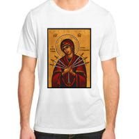 Theotokos Virgin Mary Of 7 Seven Swords Greek Orthodox Adult ChromaSoft Performance T-Shirt