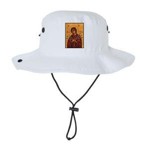 Theotokos Virgin Mary Of 7 Seven Swords Greek Orthodox Legacy Cool Fit Booney Bucket Hat