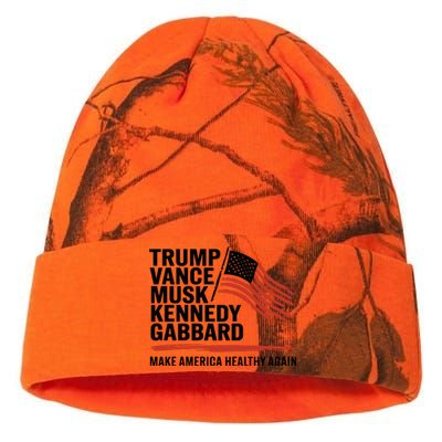 Trump Vance Musk Kennedy Gabbard 2024 Kati Licensed 12" Camo Beanie