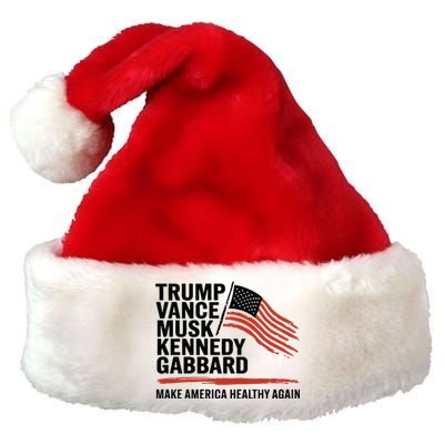 Trump Vance Musk Kennedy Gabbard 2024 Premium Christmas Santa Hat