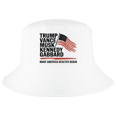 Trump Vance Musk Kennedy Gabbard 2024 Cool Comfort Performance Bucket Hat