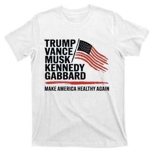 Trump Vance Musk Kennedy Gabbard 2024 T-Shirt