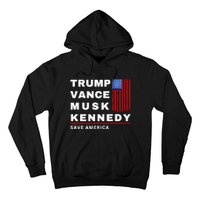 Trump Vance Musk Kennedy Save America Hoodie