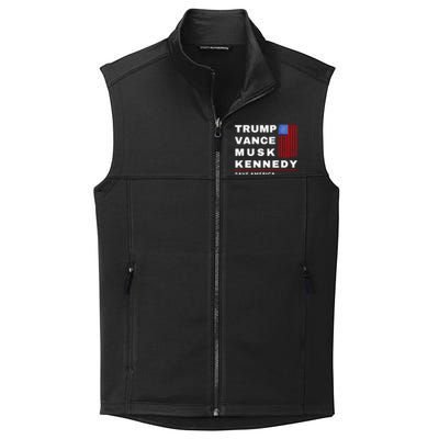 Trump Vance Musk Kennedy Save America Collective Smooth Fleece Vest