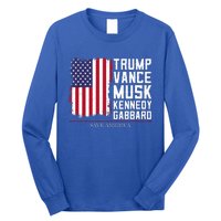 Trump Vance Musk Kennedy Gabbard 2024 Save America Long Sleeve Shirt