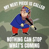Trump Violin My Next Piece Is Called Nothing Can Stop Violin Legacy Tie Dye Trucker Hat