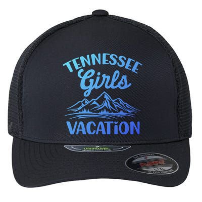 Tennessee Vacation Mountain Memories Vacation Gift Flexfit Unipanel Trucker Cap