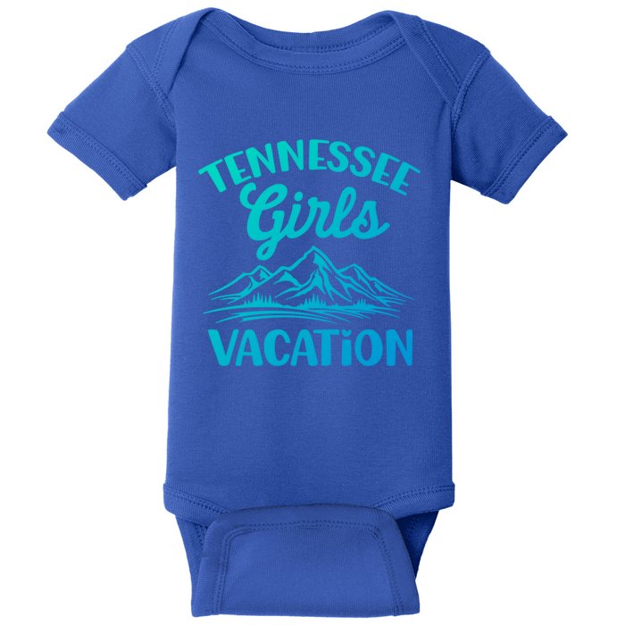 Tennessee Vacation Mountain Memories Vacation Gift Baby Bodysuit