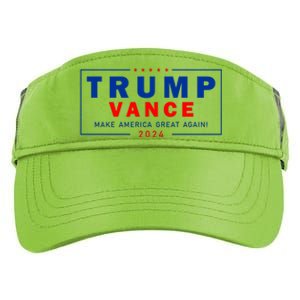 Trump Vance Make America Great Again 2024 Usa Adult Drive Performance Visor