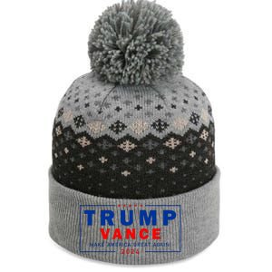 Trump Vance Make America Great Again 2024 Usa The Baniff Cuffed Pom Beanie