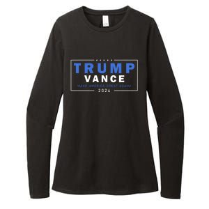 Trump Vance Make America Great Again 2024 Usa Womens CVC Long Sleeve Shirt