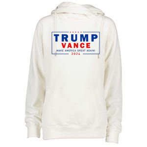 Trump Vance Make America Great Again 2024 Usa Womens Funnel Neck Pullover Hood