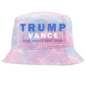 Trump Vance Make America Great Again 2024 Usa Tie-Dyed Bucket Hat