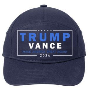 Trump Vance Make America Great Again 2024 Usa 7-Panel Snapback Hat