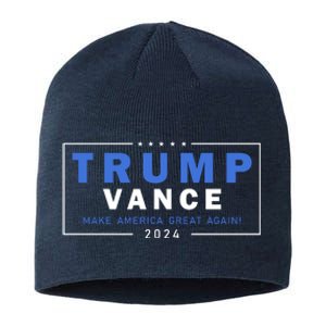 Trump Vance Make America Great Again 2024 Usa Sustainable Beanie