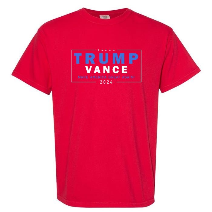 Trump Vance Make America Great Again 2024 Usa Garment-Dyed Heavyweight T-Shirt