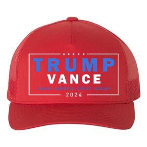 Trump Vance Make America Great Again 2024 Usa Yupoong Adult 5-Panel Trucker Hat