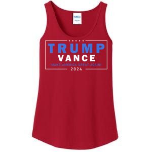 Trump Vance Make America Great Again 2024 Usa Ladies Essential Tank