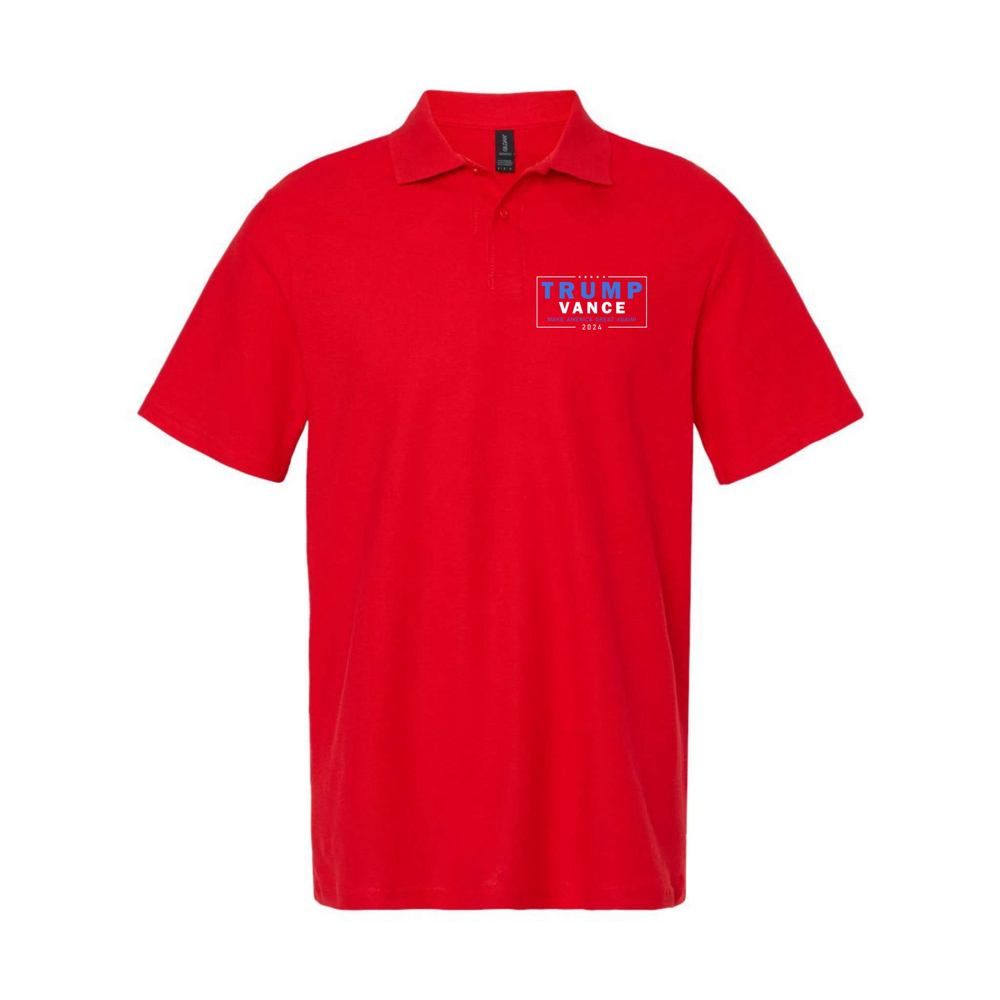 Trump Vance Make America Great Again 2024 Usa Polo