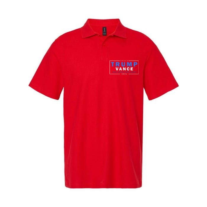 Trump Vance Make America Great Again 2024 Usa Softstyle Adult Sport Polo