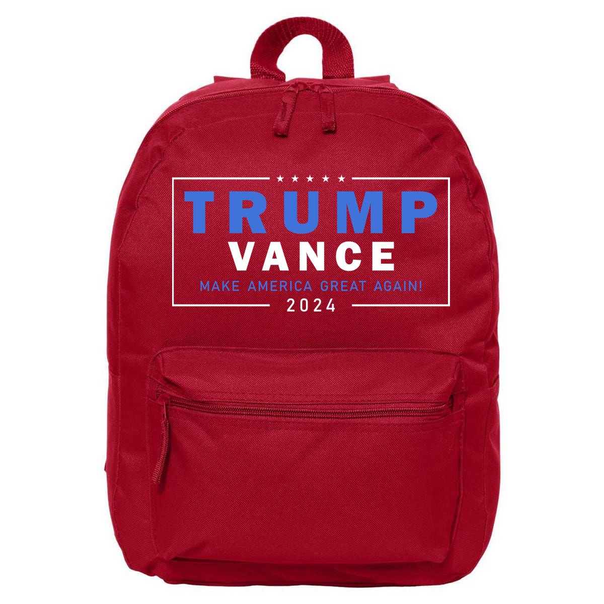 Trump Vance Make America Great Again 2024 Usa 16 in Basic Backpack