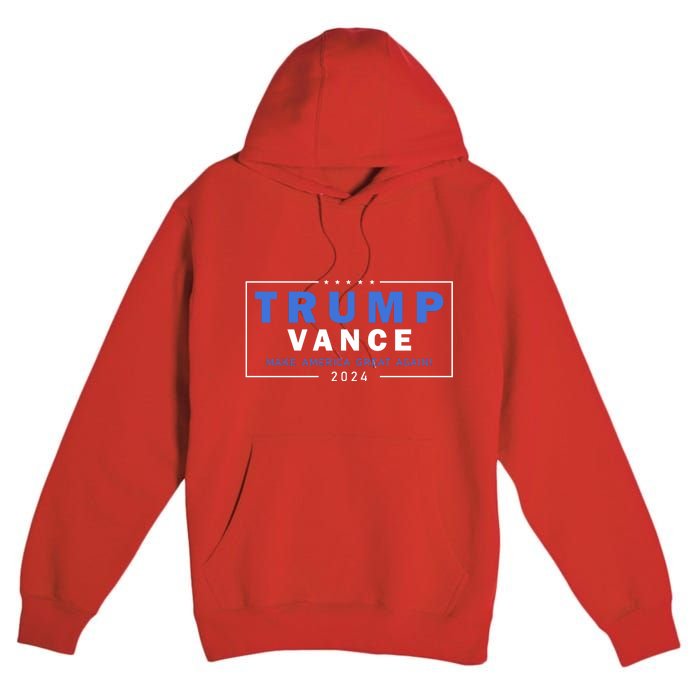 Trump Vance Make America Great Again 2024 Usa Premium Pullover Hoodie