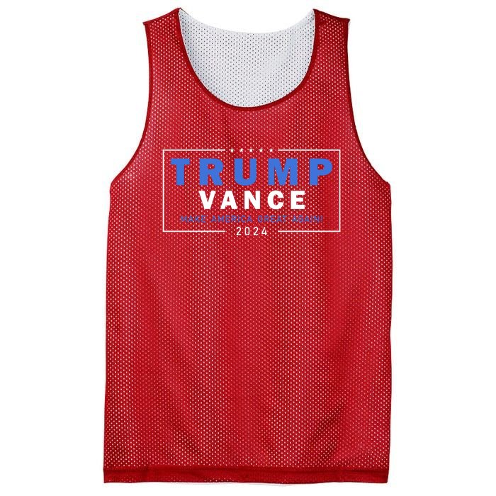 Trump Vance Make America Great Again 2024 Usa Mesh Reversible Basketball Jersey Tank