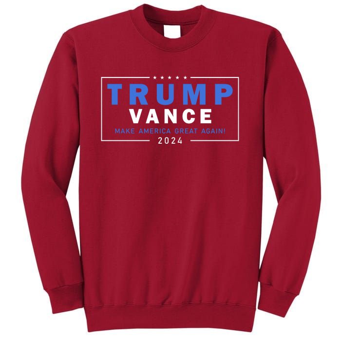 Trump Vance Make America Great Again 2024 Usa Tall Sweatshirt