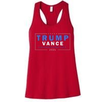 Trump Vance Make America Great Again 2024 Usa Women's Racerback Tank